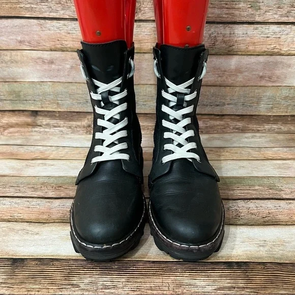 Rag & Bone Black Shiloh Boots
